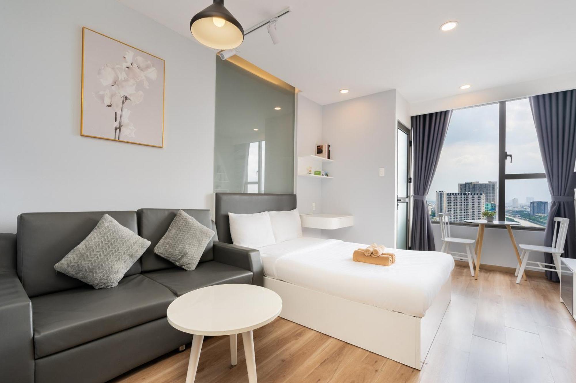 Miredu Apartment - In Cbd 호치민 외부 사진